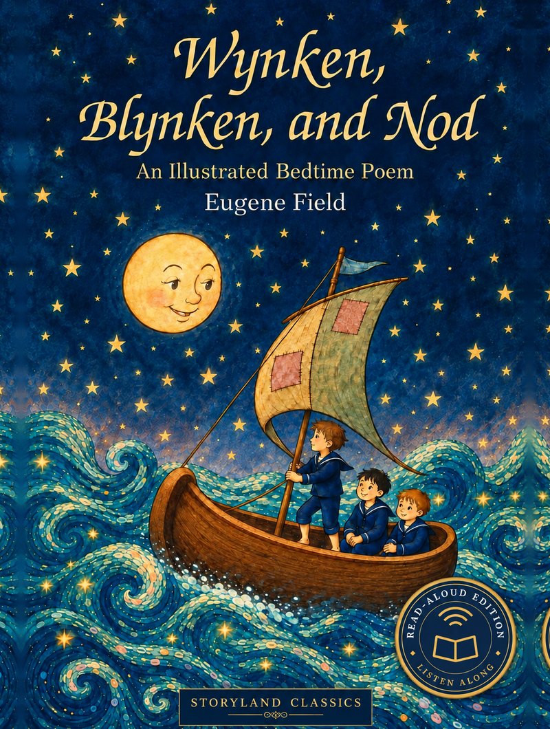 Wynken, Blynken, and Nod picture book cover